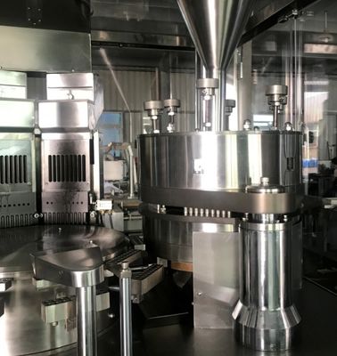 High Transmission Hard Capsule Filling Machine With World Famous Parts 50Hz 8KW